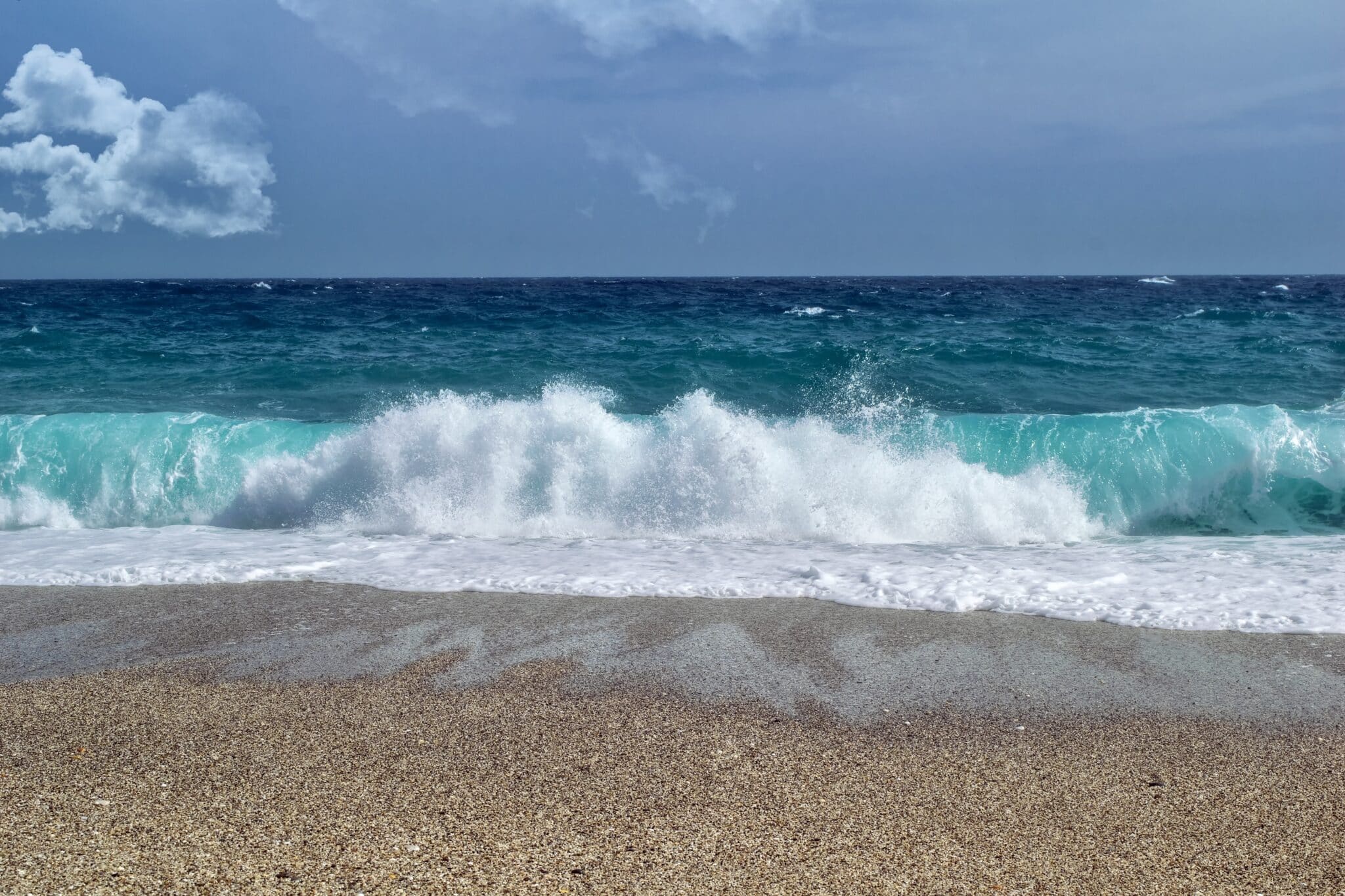 wave, sea, beach