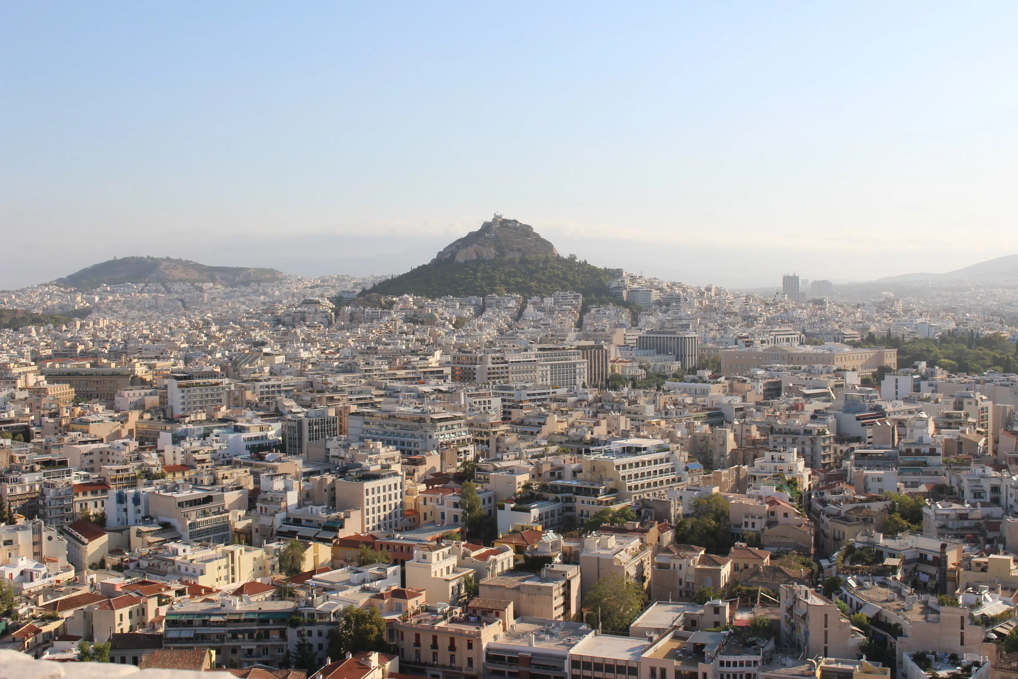 athens, acropolis, lycabettus