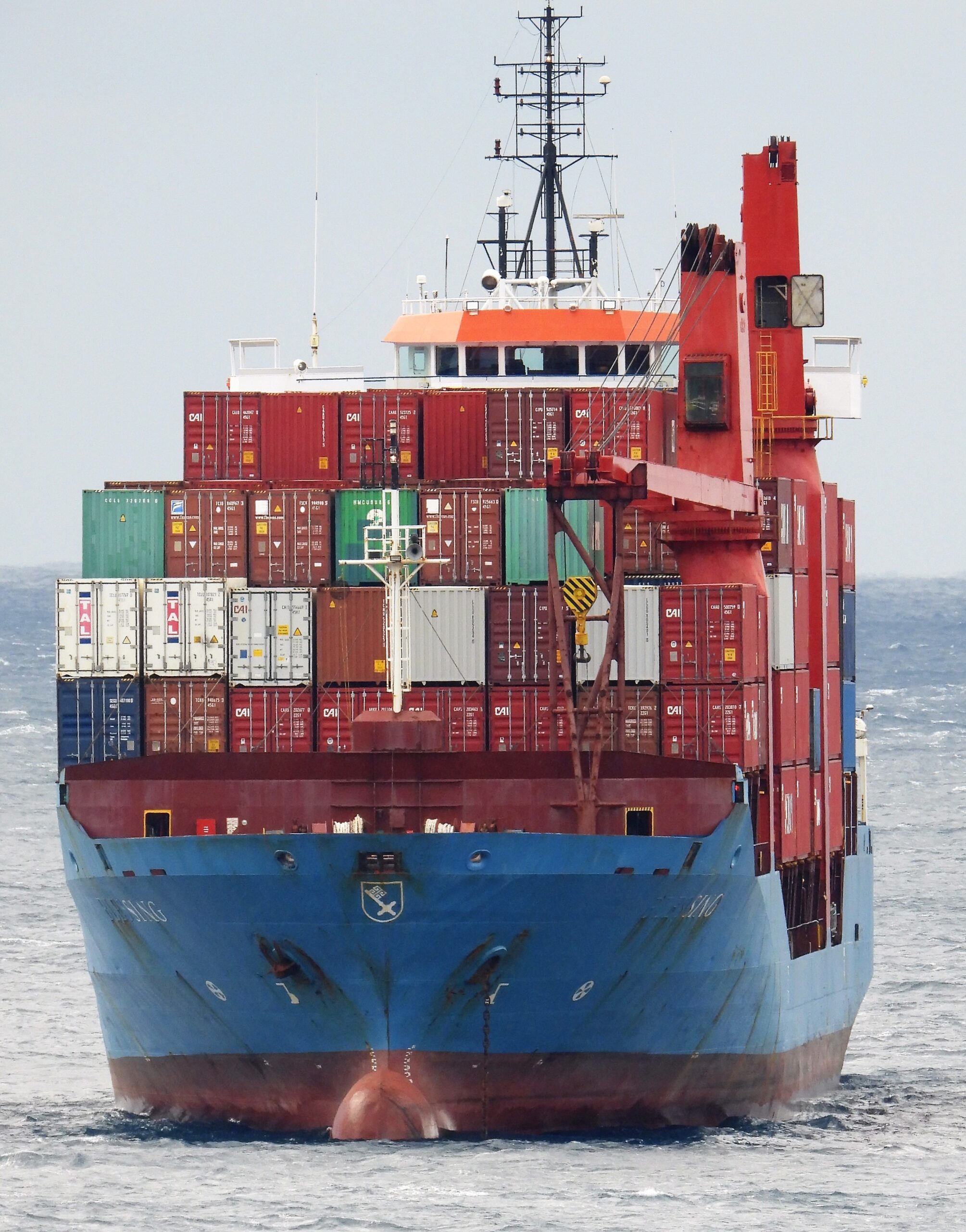 Το φορτηγό πλοίο SING στο αγκυροβόλιο του Καψαλίου (φωτογραφίες) 2 ploio sing2 scaled