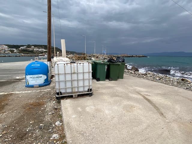 Αγία Πελαγία κάδοι καθαριότητα