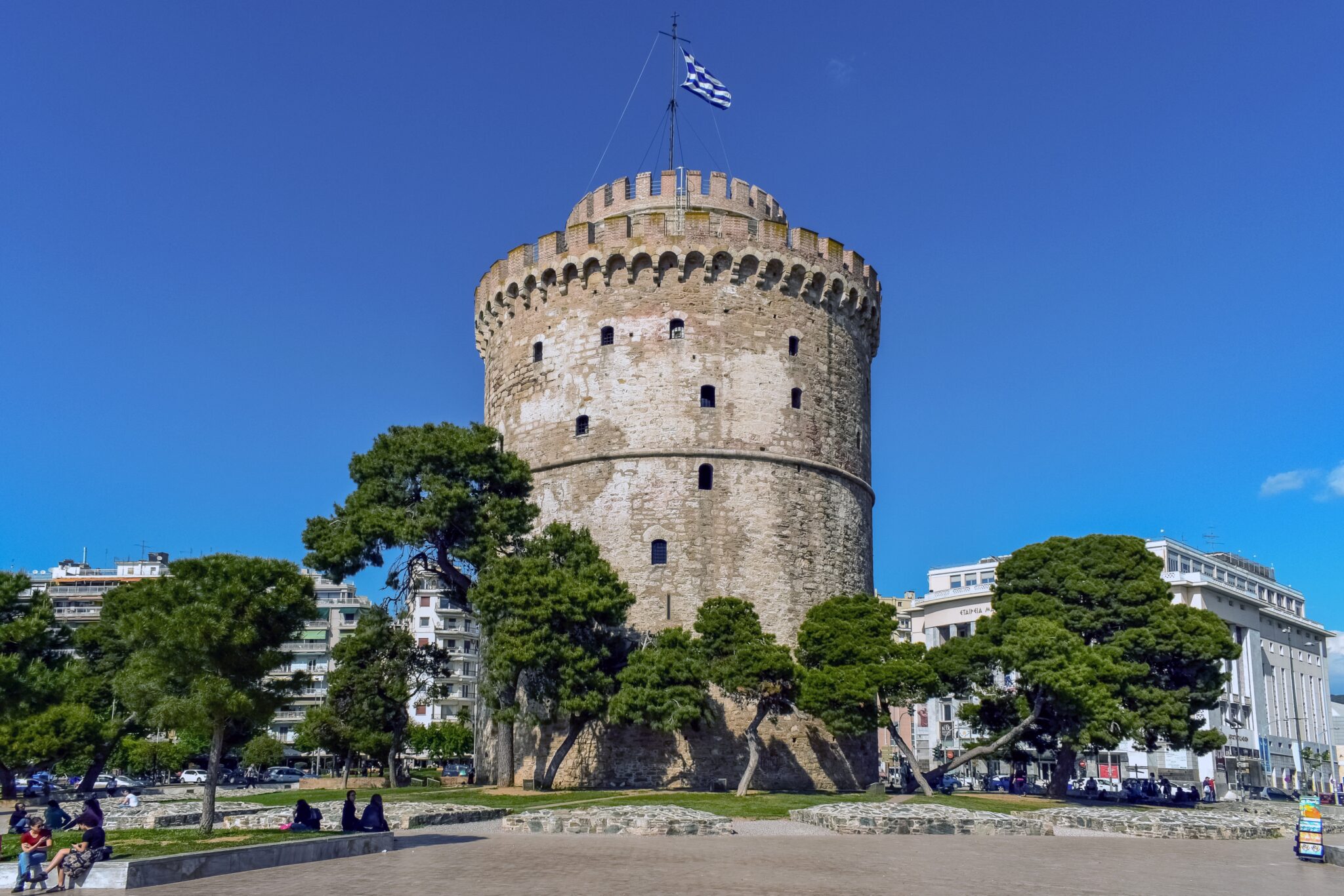 greece, thessaloniki, white tower