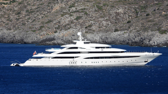 θαλαμηγός "Optasia": Ποια είναι η «Η Ελληνίδα θεά» που επισκέφτηκε το Καψάλι (φωτό & βίντεο) 1 Optasia4