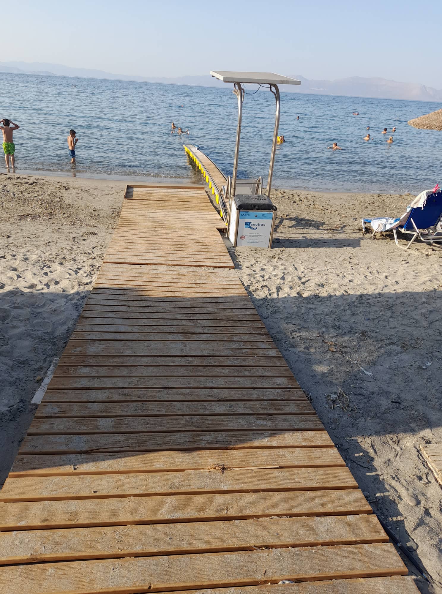 Ο Παναγιώτης μας πρέπει να κάνει μπάνιο με την χρήση του πολυδιαφημισμένου seatrack 4 seatrack3