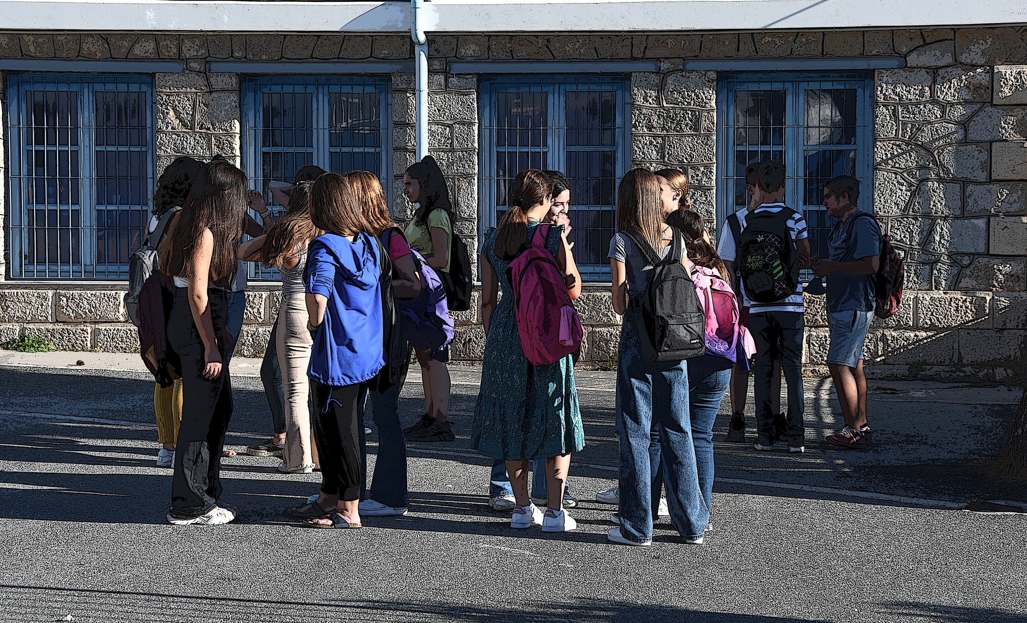 Λύκειο Κυθήρων: Φωτορεπορτάζ από τον αγιασμό και την πρώτη μέρα στο σχολείο 5 lykeio kythiron5