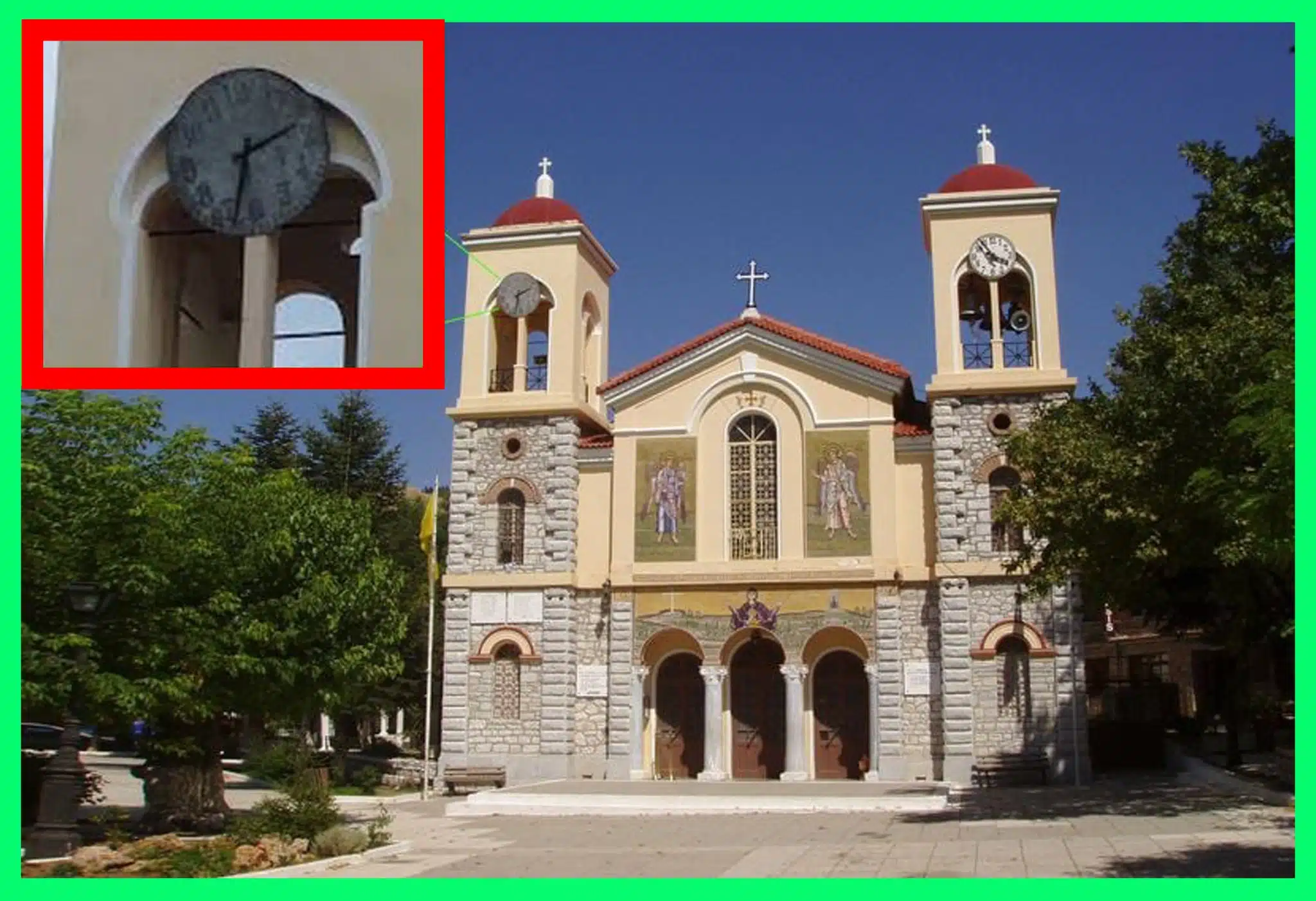 Η σφαγή στα Καλάβρυτα 1 roloi kalavryta
