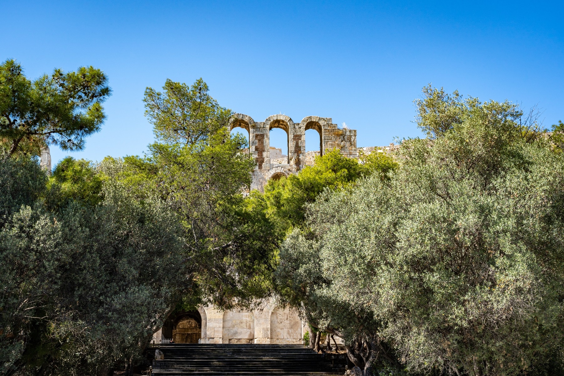 A,View,Of,Athens,Greece,In,The,Spring,Of,2020