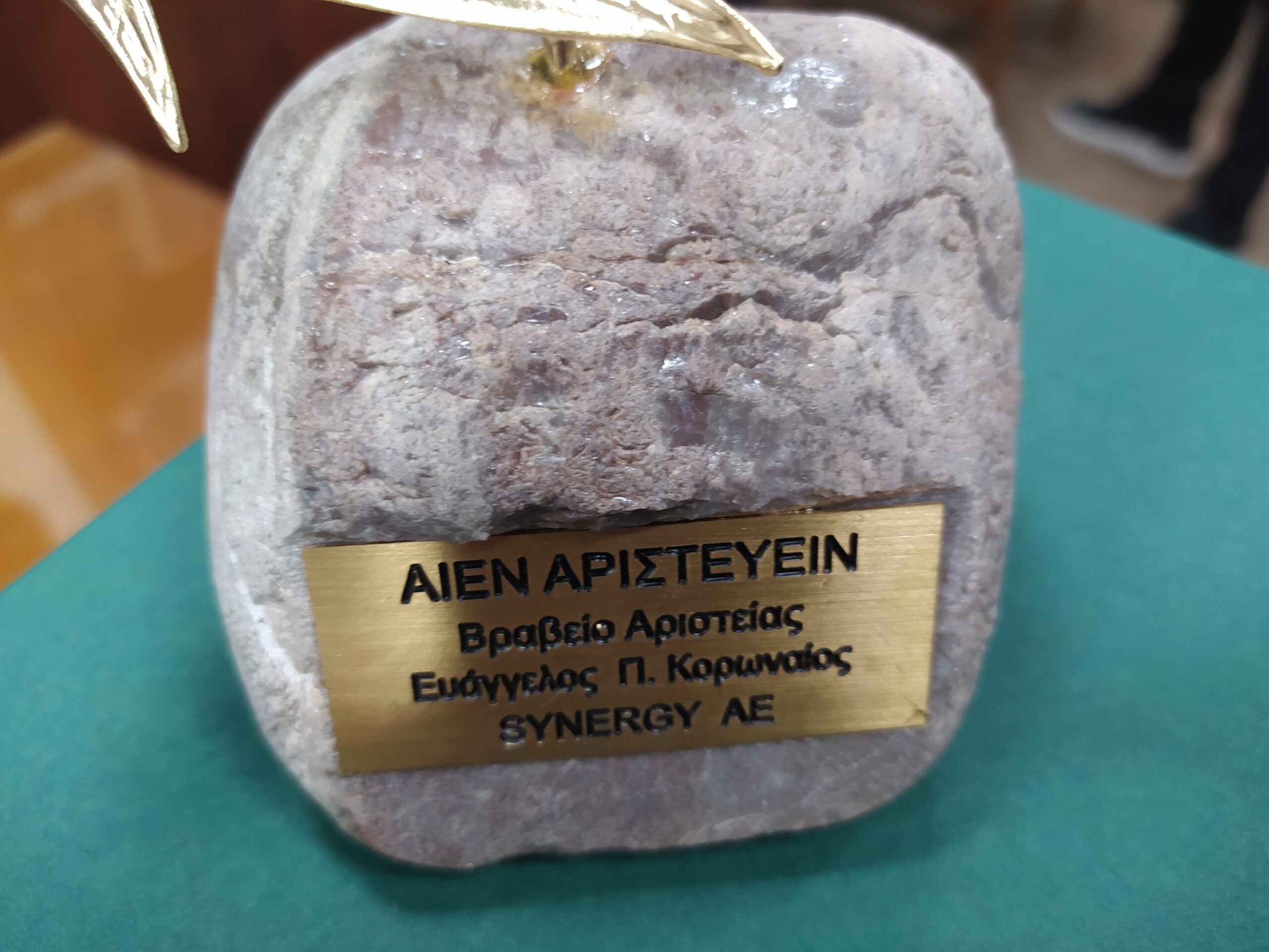 Βράβευση του Τριφυλλείου Ιδρύματος από την Synergy 2 IMG 20230119 183209 scaled