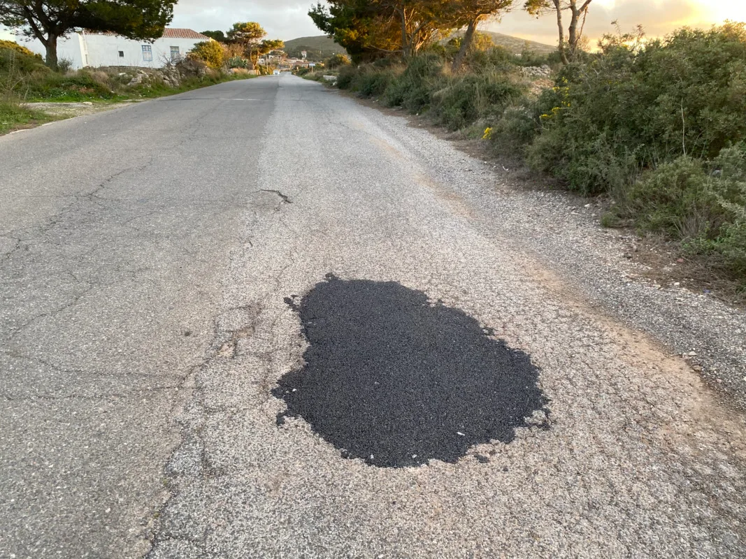 asphalt road