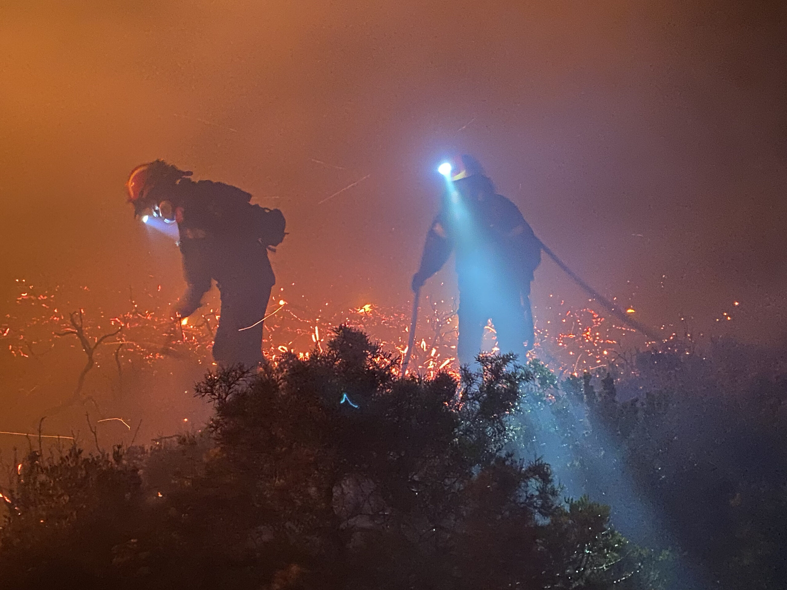 πυροσβέστες στα Κύθηρα