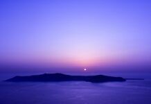 Sunset over the Crater, Santorini