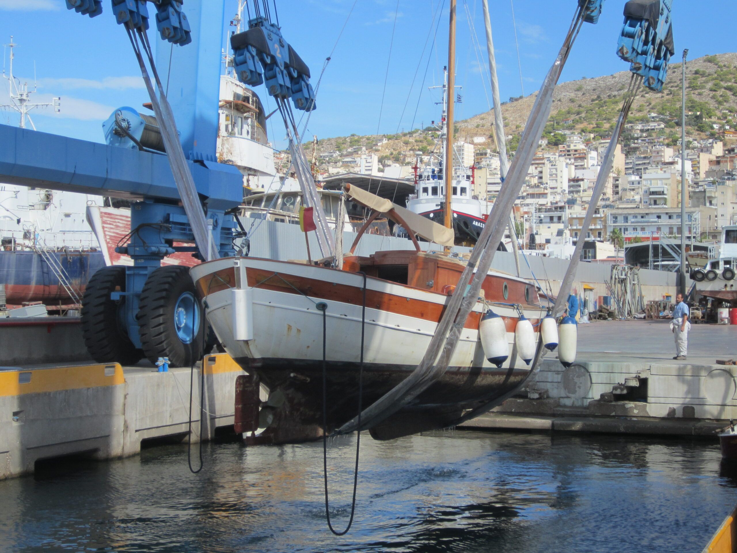 Traditional sailboat for sale