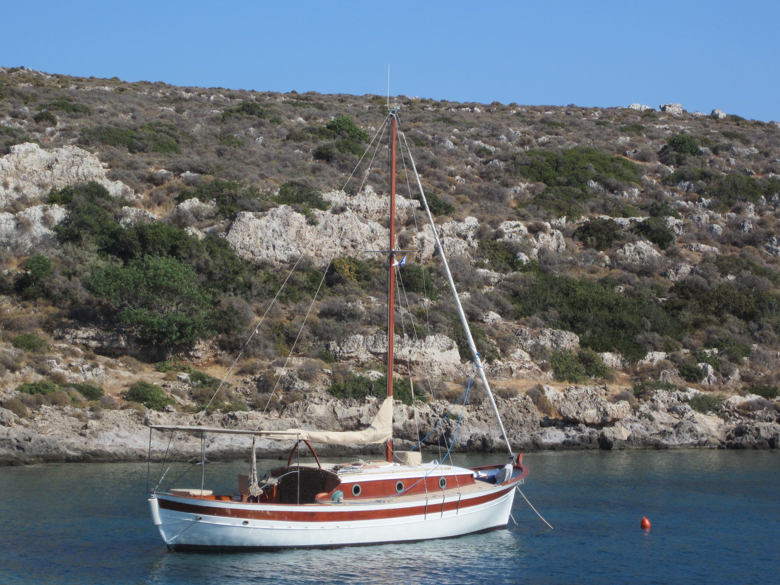 Traditional sailboat for sale