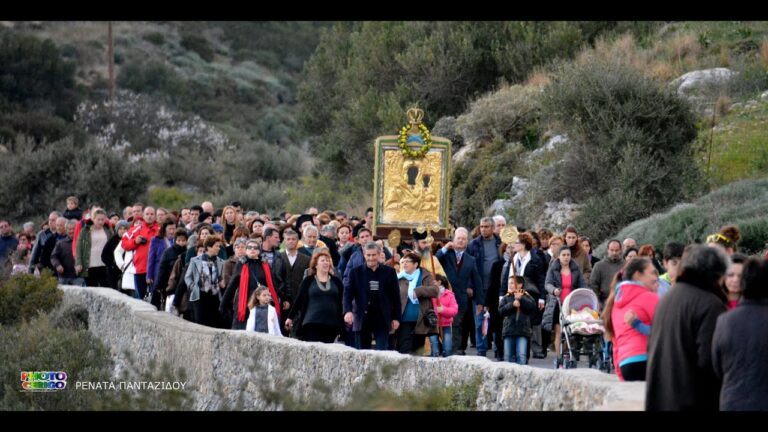 Κυριακή της Ορθοδοξίας: Άφιξη της εικόνας της Παναγίας Μυρτιδιώτισσας στη Χώρα