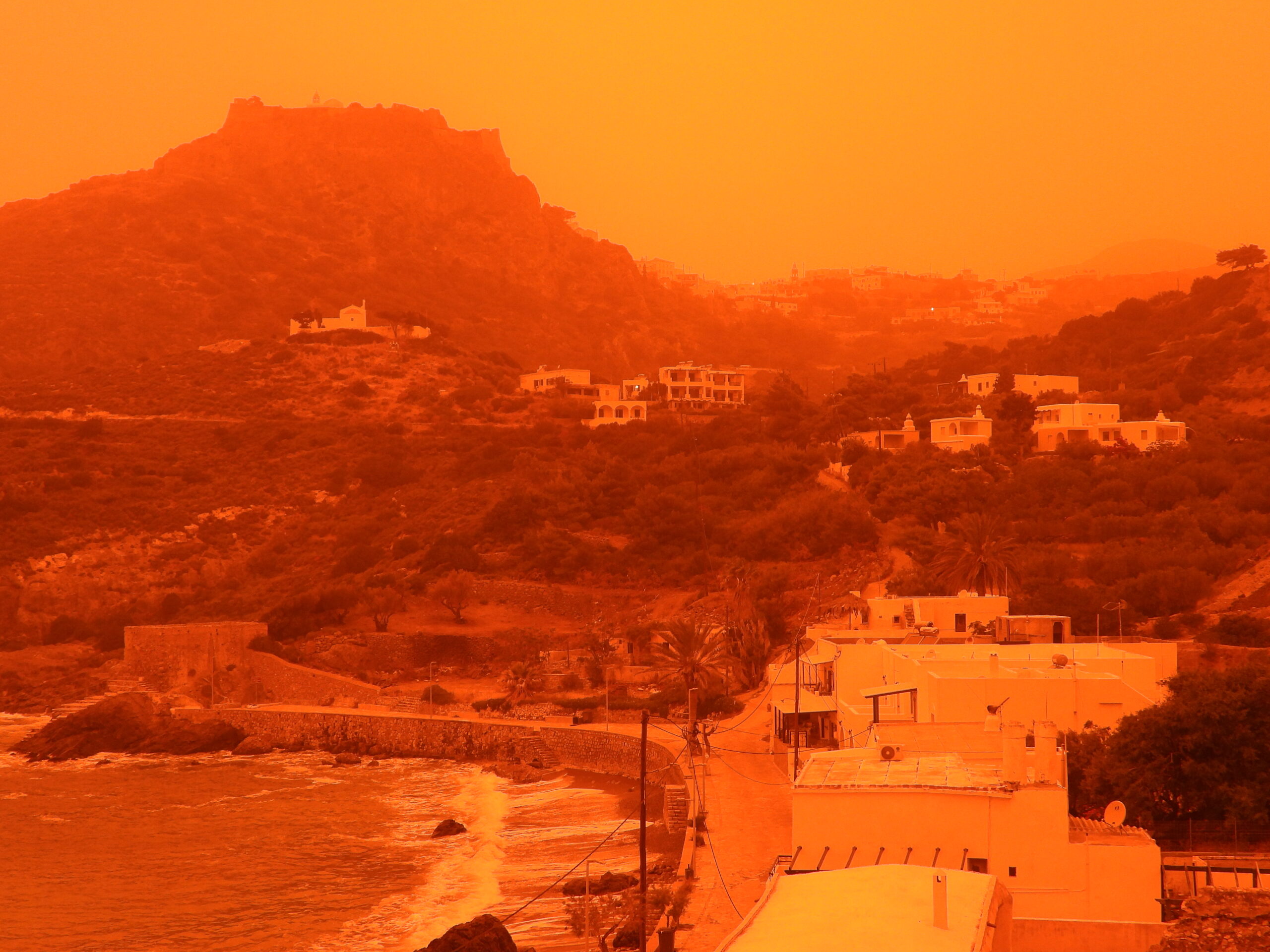 Η παραλία στο Καψάλι