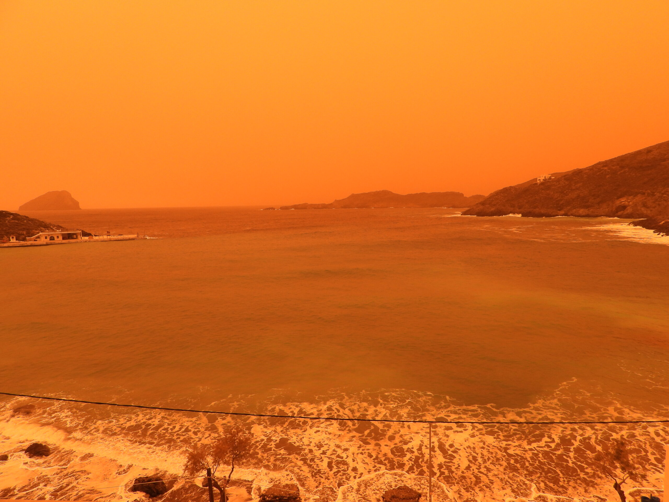 Η παραλία στο Καψάλι