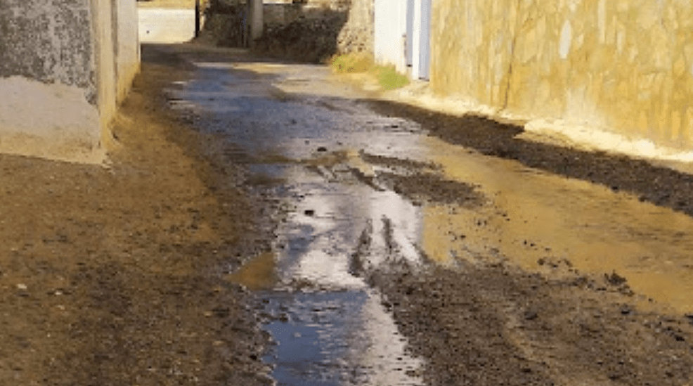 Νέα βλάβη στον αγωγό ύδρευσης Αγίας Πελαγίας