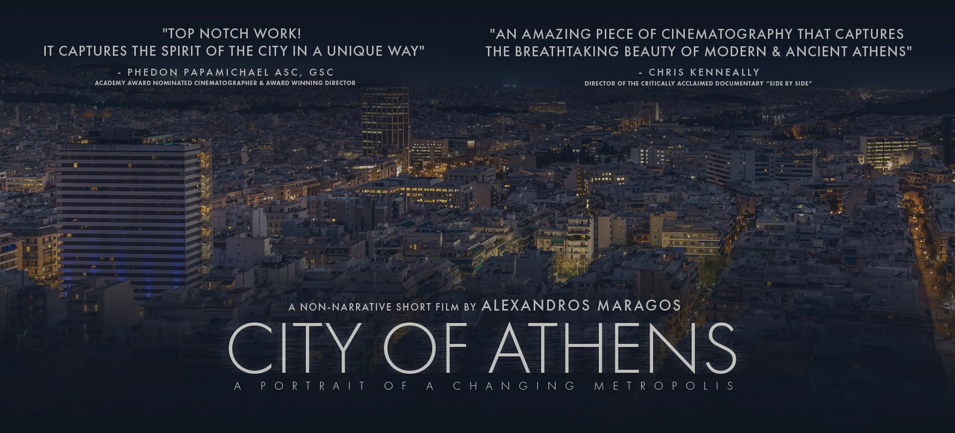 City of Athens – A Portrait of a Changing Metropolis