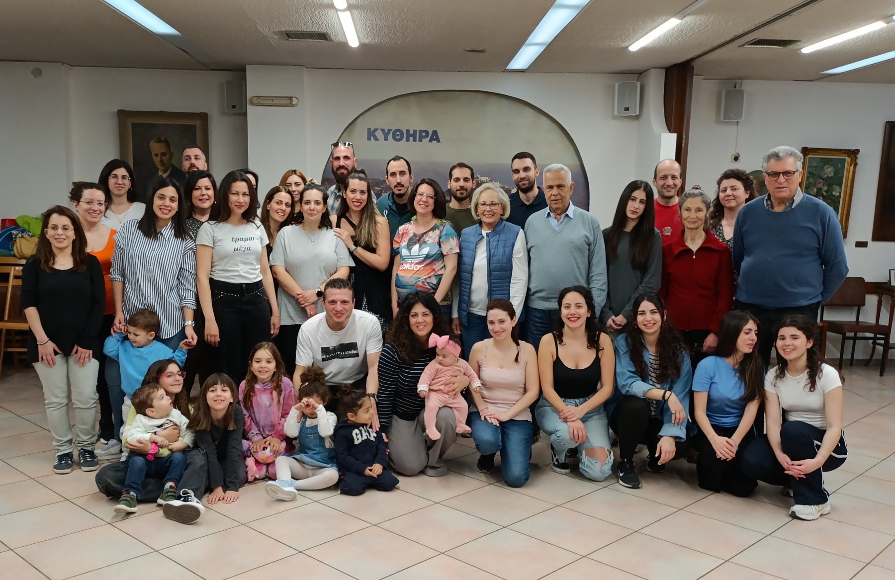 Νέα ομάδα υπεύθυνων για το χορευτικό τμήμα του Κυθηραϊκού Συνδέσμου Αθηνών