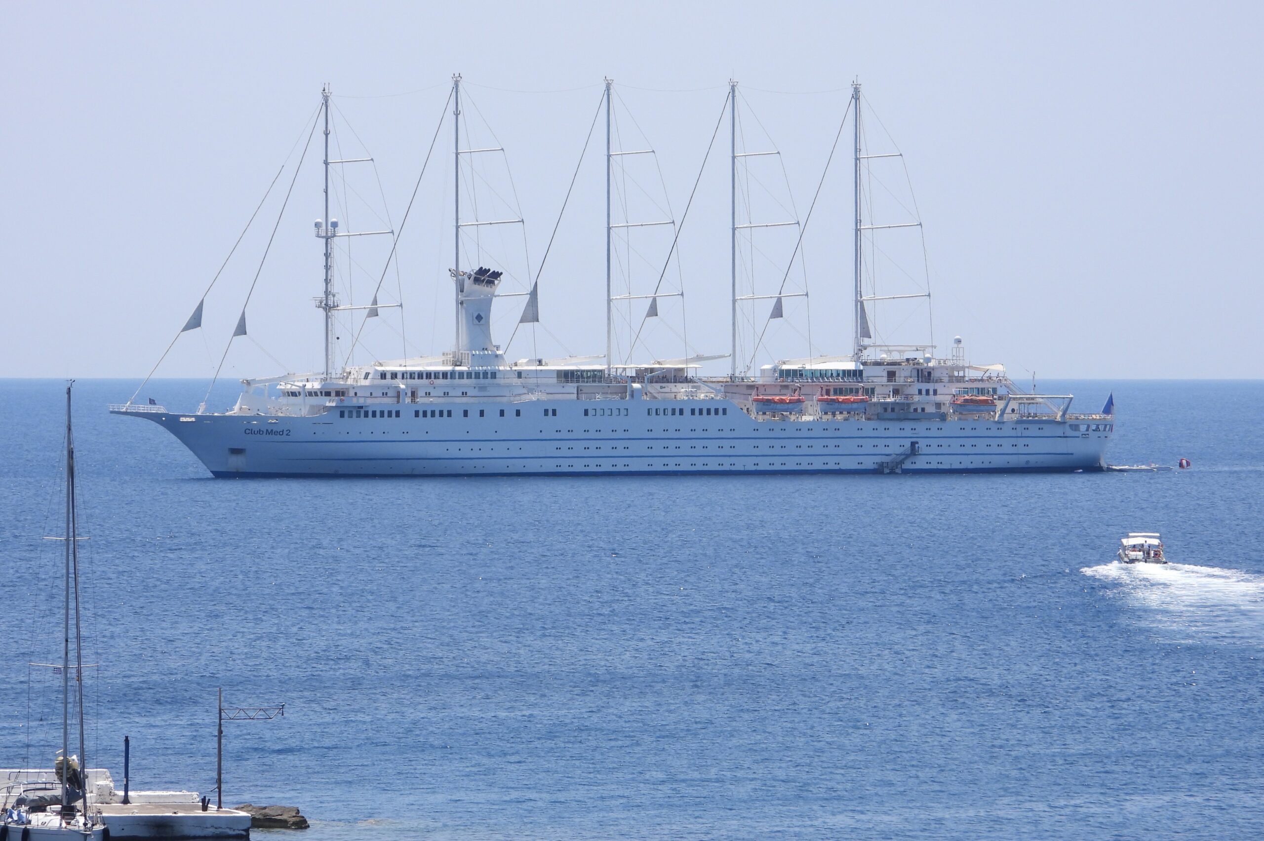 Το Καψάλι υποδέχεται το Club Med 2: Το μεγαλύτερο ιστιοφόρο κρουαζιερόπλοιο του κόσμου στα Κύθηρα 2 Unknown 1 scaled