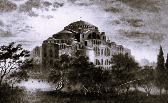 101402ΑγίαΣοφίαπριντηνΆλωσηαπότουςΟθωμανούς