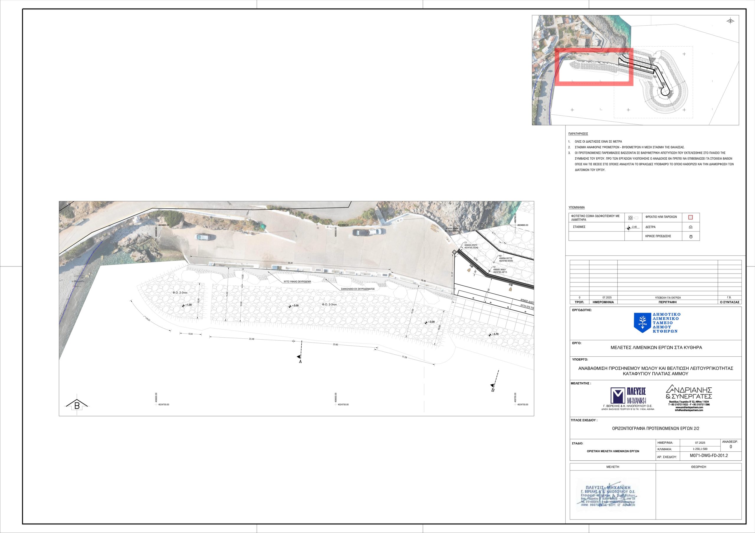 Δήμος Κυθήρων: Τα νέα δεδομένα για τις λιμενικές υποδομές σε Κύθηρα και Αντικύθηρα 6 meletes.5 scaled 1