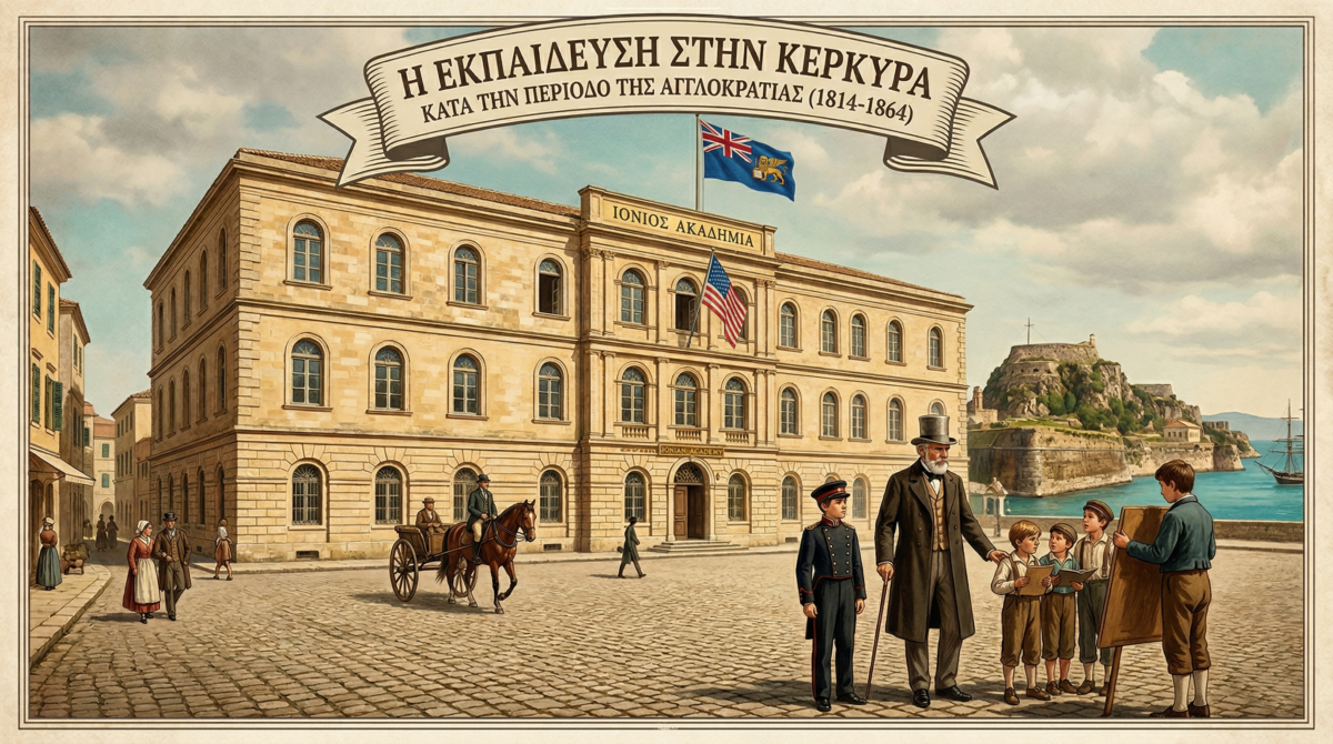 Η Εκπαίδευση στην Κέρκυρα κατά την Περίοδο της Αγγλοκρατίας