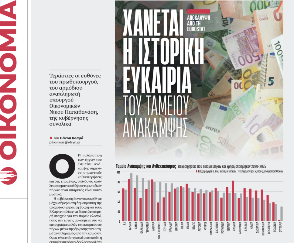 Από την ιστορική ευκαιρία στην ιστορική απάτη: Το φιάσκο των ευρωπαϊκών πόρων 2 Screenshot 2026 05 13 at 11.30.22 AM