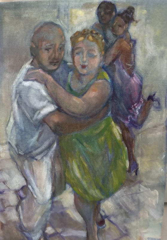 Couple Daphne Petrohilos
