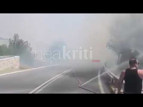 Κρήτη: Δύο νεκροί πυροσβέστες στη μεγάλη φωτιά στο Ρέθυμνο