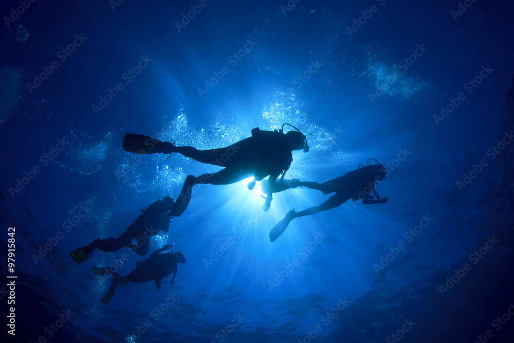 Scuba diving