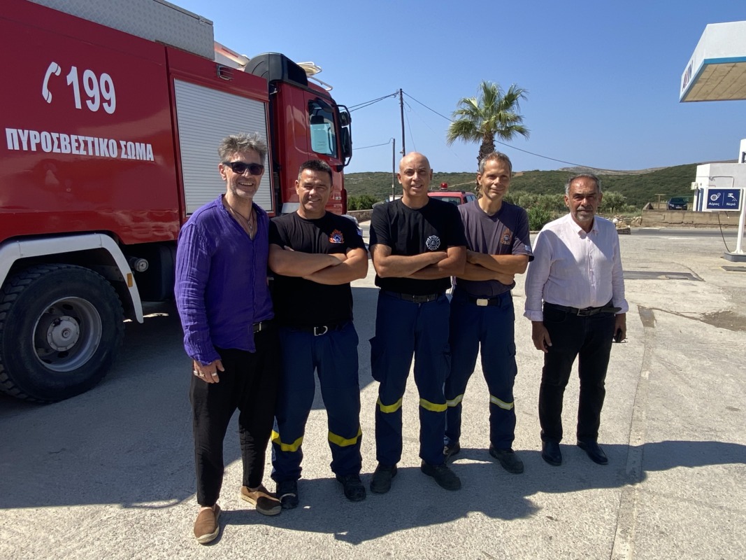 Αντιπροσωπεία της Ελληνικής Αριστερής Συμπαράταξης στα Κύθηρα